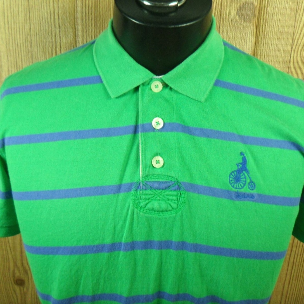 Beanpole Designer Striped Dress Casual Polo Shirt